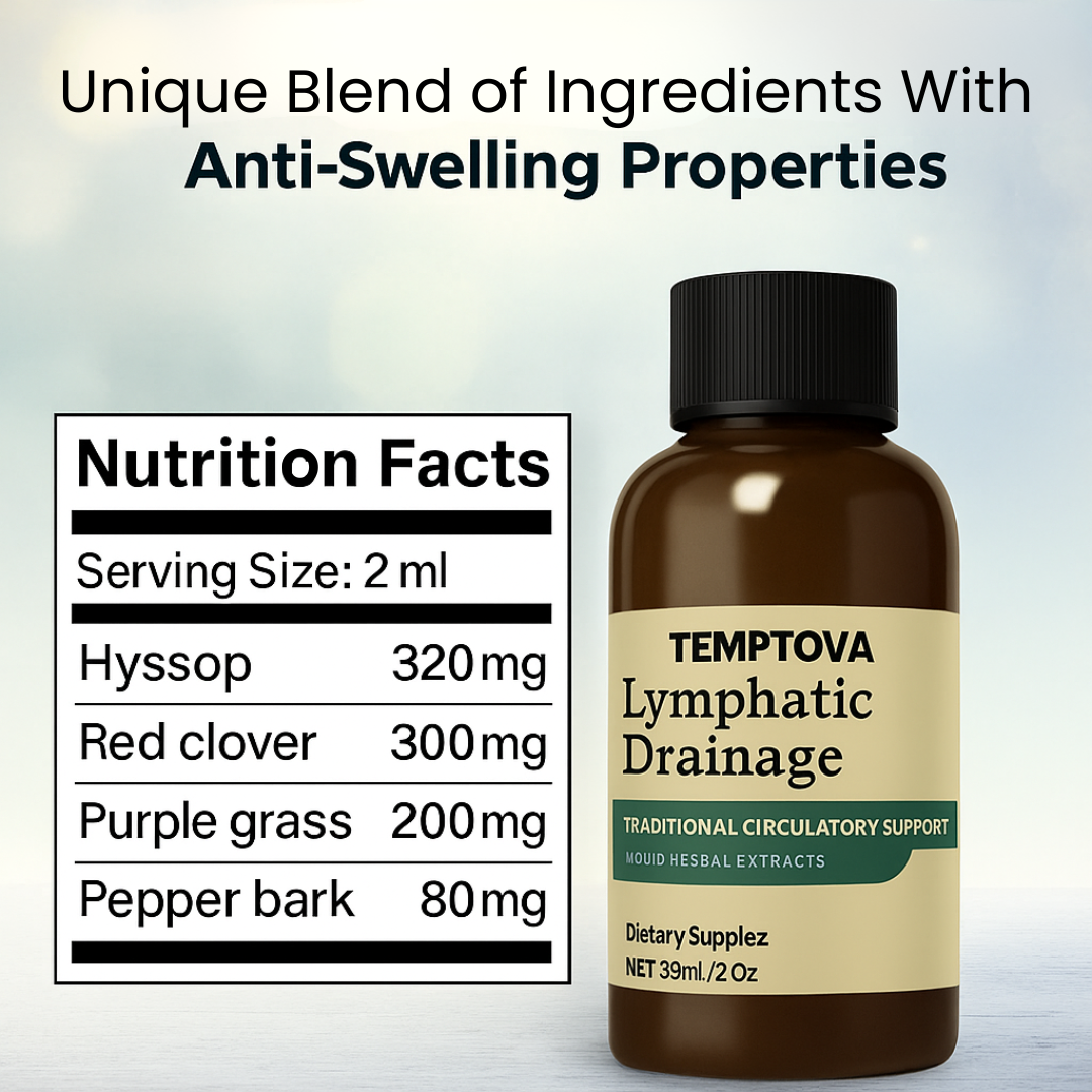 Temptova Revitalizing Lymphatic Flow Elixir