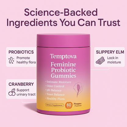 Temptova Feminine Probiotic Gummies